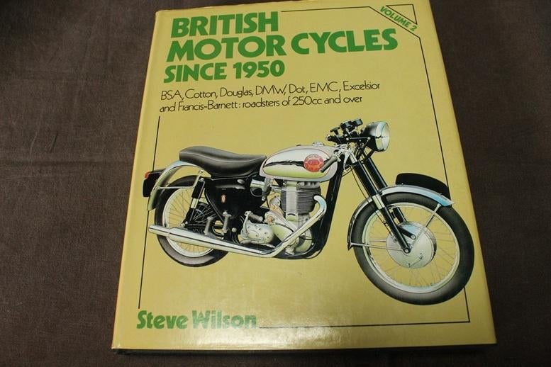 British motorcycles since 1950 by Steve Wilson BSA Douglas, Ophalen of Verzenden, Gelezen