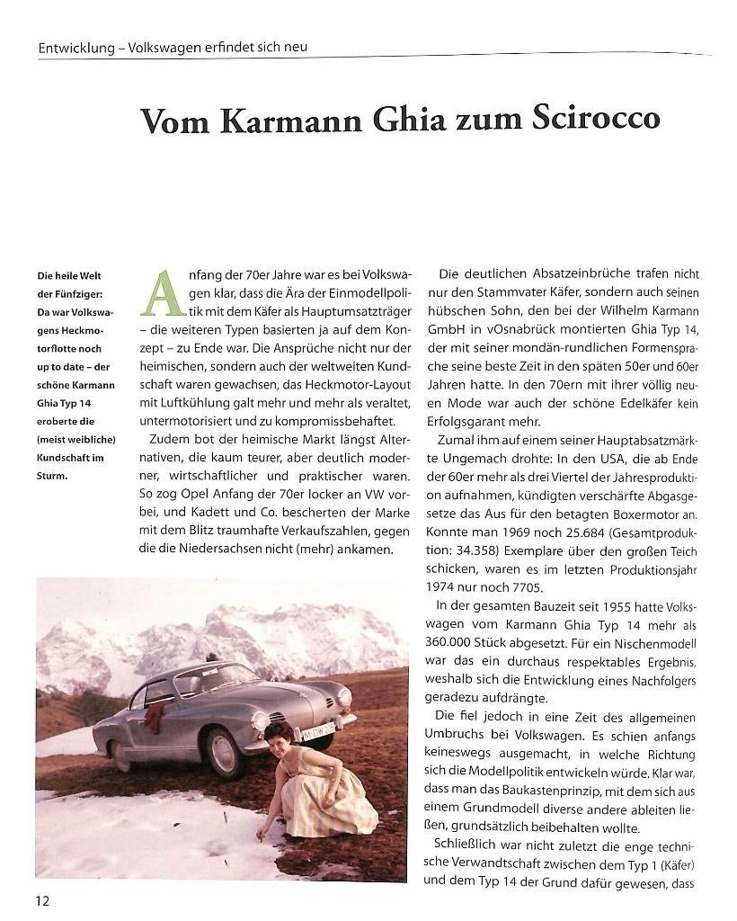 VW Scirocco, Tobias Zoporowski, Verzenden, Nieuw, Volkswagen