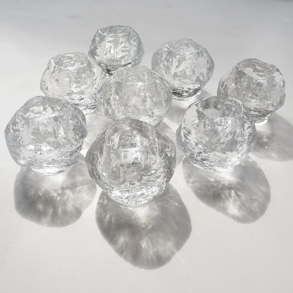 Snowballs ❄️ Ann Wärff Kosta Boda - Vintage Zweeds design, Overige materialen, Ophalen of Verzenden, Zo goed als nieuw, X