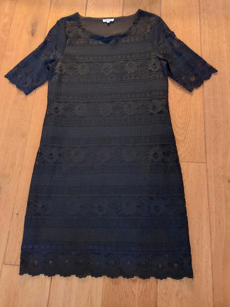 z.g.a.n. Zwart kanten jurkje van Madness, maat M, Kleding | Dames, Jurken, Maat 38/40 (M), Madness, Zwart, Ophalen of Verzenden