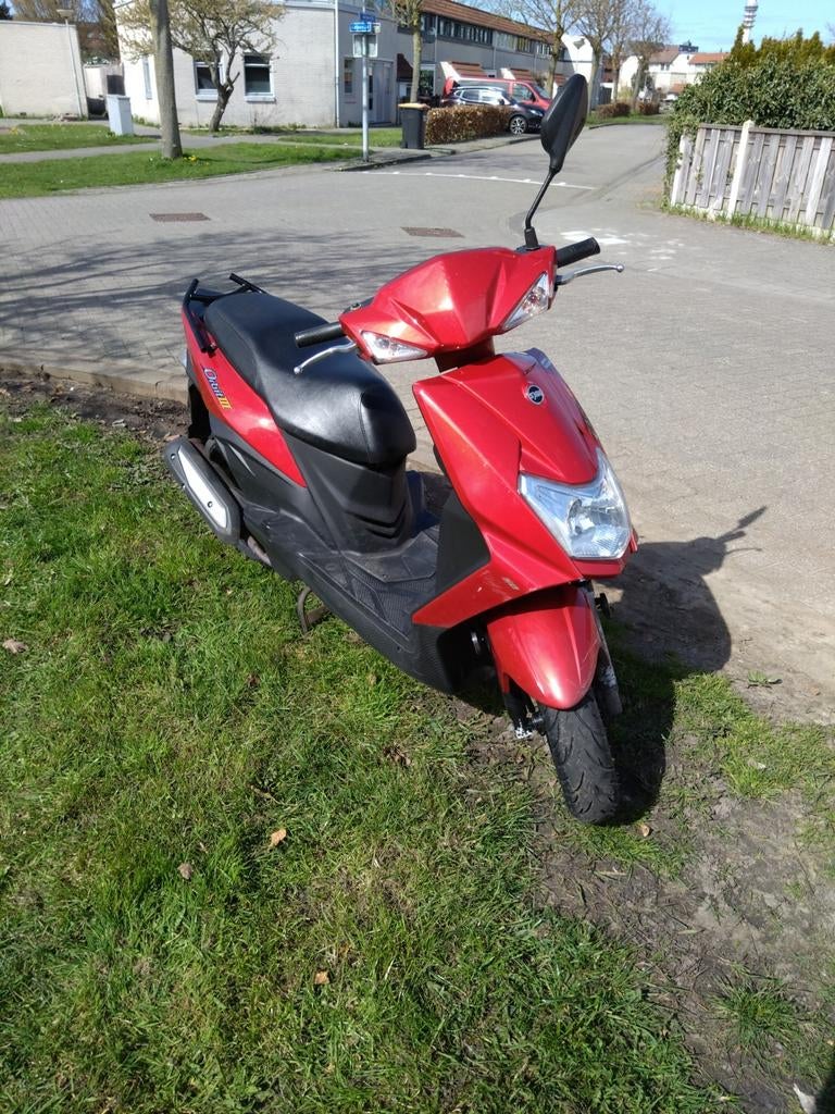 Rode SYM Orbit III scooter, Ophalen, Gebruikt, Maximaal 45 km/u, 49 cc