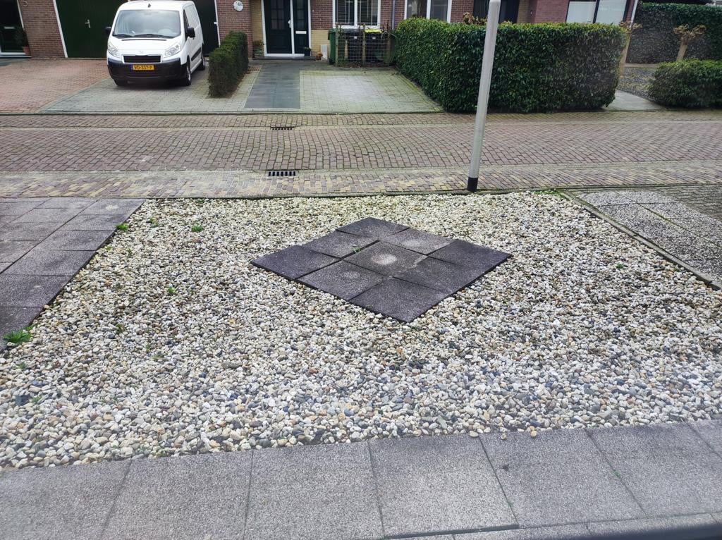 Gratis grind, Ophalen, Gebruikt, Grind, Terrastegels