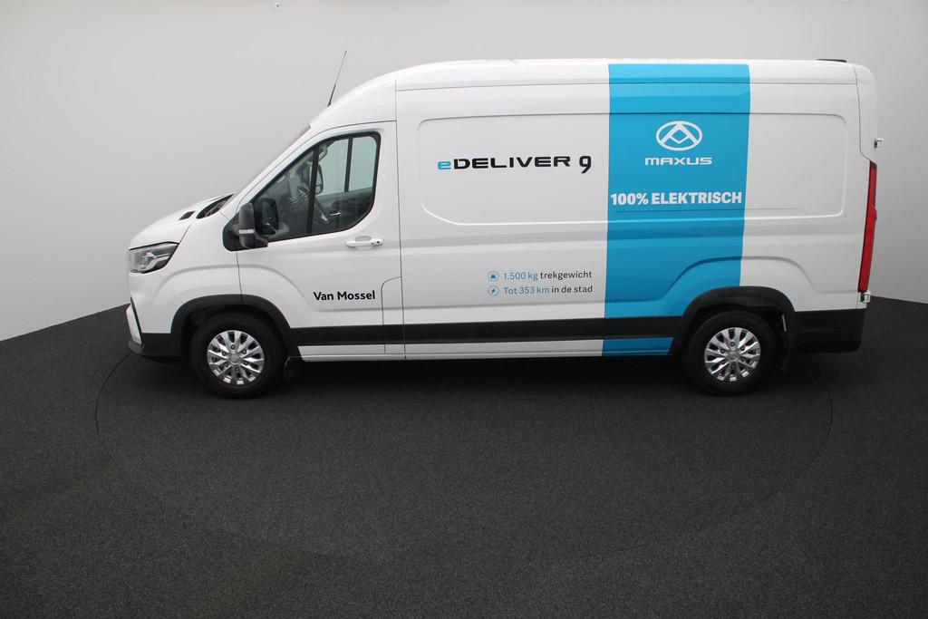 Maxus eDeliver 9 L3H2 89 kWh, Stof, 89 kWh, Met garantie (alle), Maxus