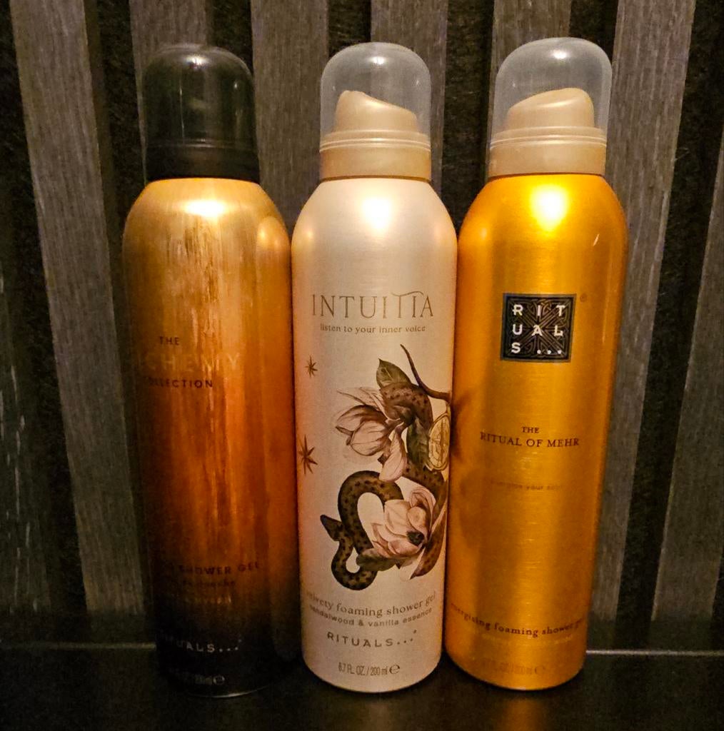 Rituals doucheschuim 3 nieuwe flessen, Ophalen of Verzenden