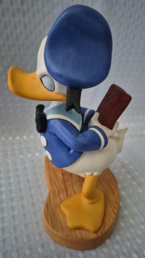 disney wdcc donald limited, Verzamelen, Disney, Ophalen of Verzenden, Donald Duck, Zo goed als nieuw, Beeldje of Figuurtje