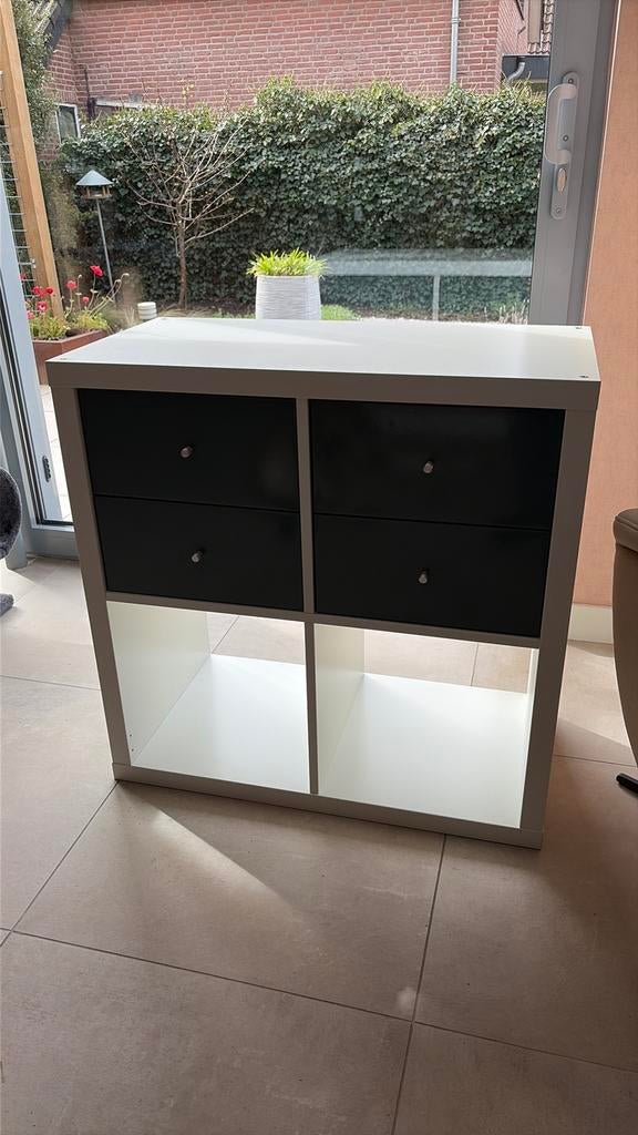 IKEA Kalax kast 78x78x40 met 4 laatjes, Ophalen, Zo goed als nieuw