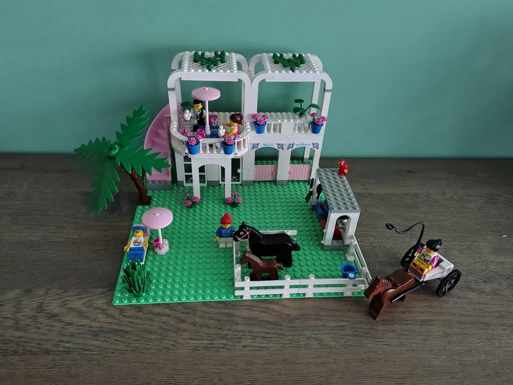 Lego Town Paradisa 6418 Country Club, Ophalen of Verzenden, Zo goed als nieuw, Complete set, Lego