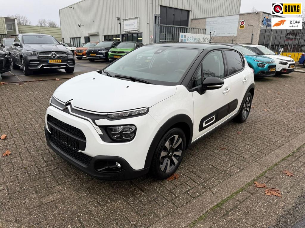 Citroen C3 1.2 PureTech Feel, Facelift, Navi Dealer auto, Voorwielaandrijving, 83 pk, Gebruikt, 1199 cc