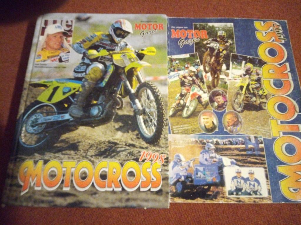 Motorcross Magazine 1997 & 1998 - Motor Gazet, Verzenden, Gelezen