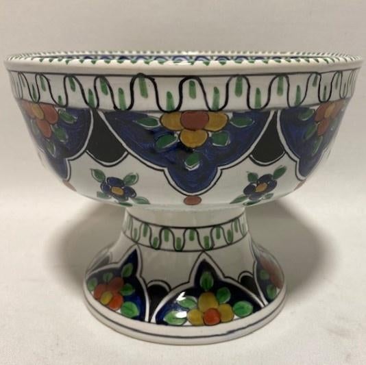 Makkum schaal op voet - Makkum J 74, Ophalen of Verzenden