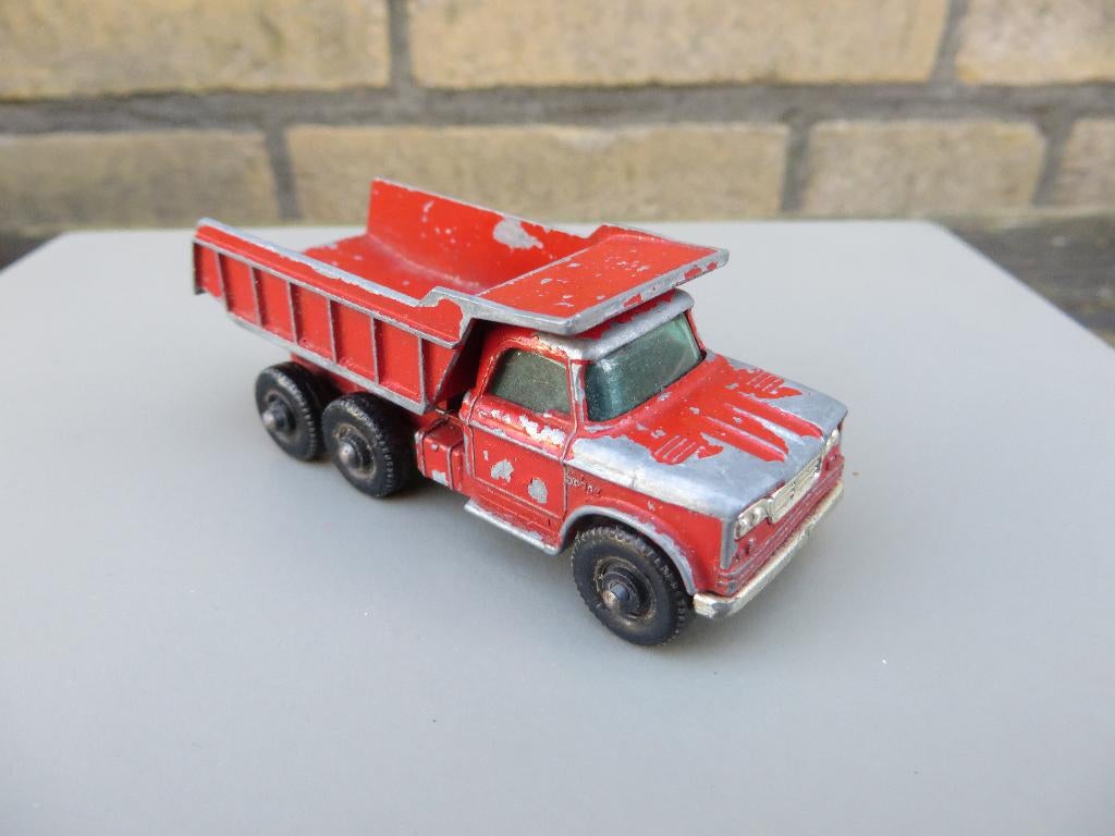 Matchbox No. 48 Dodge Dumper Truck, Ophalen of Verzenden, Gebruikt, Bus of Vrachtwagen