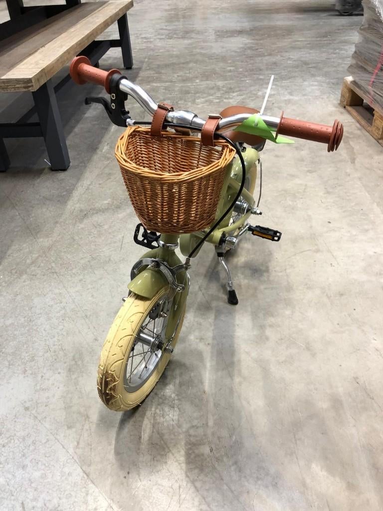 Bandits & Angels kinderfiets Retro Rider 12 inch groen, Ophalen, Nieuw, Loopfiets
