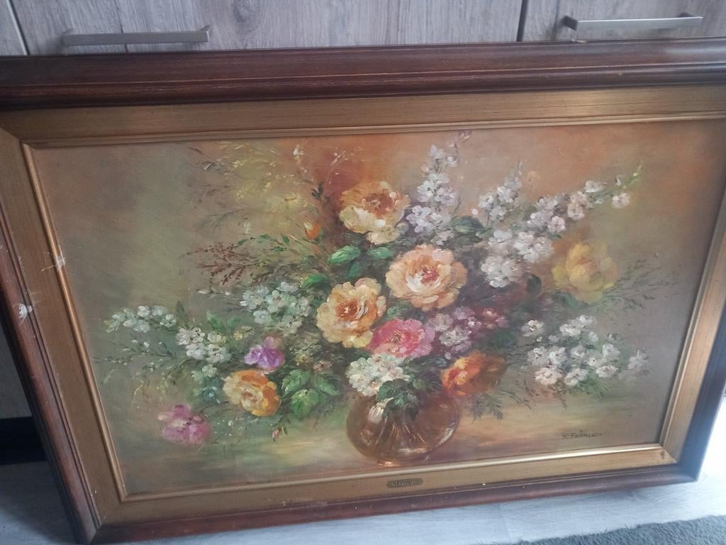Antieke schilderij, Antiek en Kunst, Kunst | Schilderijen | Klassiek, Ophalen of Verzenden