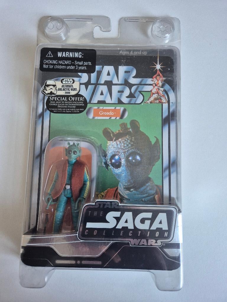 Star Wars TSC Vintage Style Greedo Bounty Hunter, Verzamelen, Star Wars, Ophalen of Verzenden, Nieuw, Actiefiguurtje