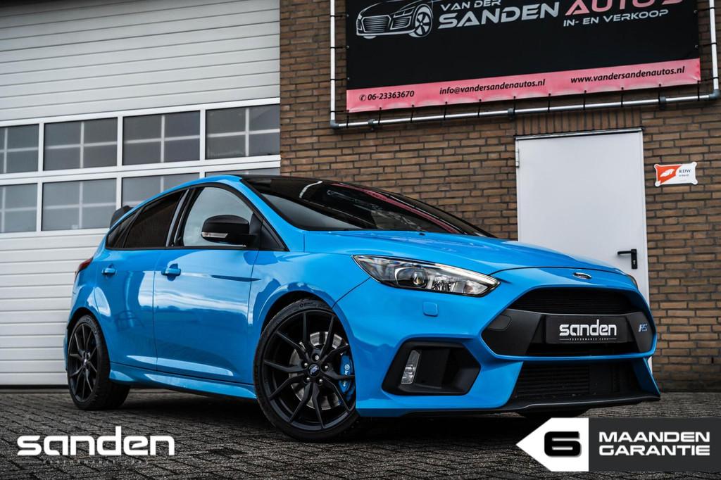 Ford Focus 2.3 RS LSD Blue & Black|Sony|Cam|CarPlay|Recaro, 4 cilinders, Blauw, 2300 cc, Bedrijf