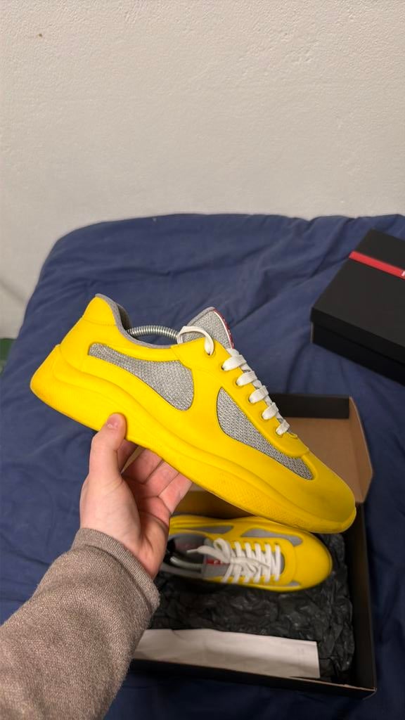 Prada cup, Overige kleuren, Ophalen of Verzenden, Sneakers of Gympen, Gedragen