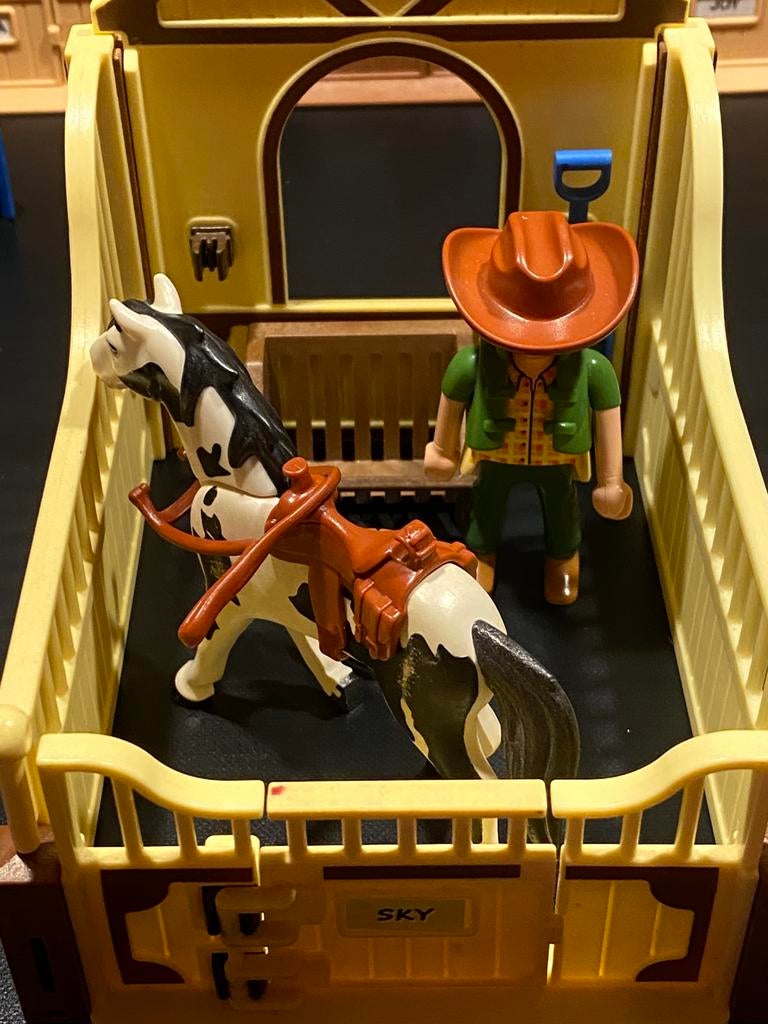 Playmobil Paardenboxen, Ophalen of Verzenden, Gebruikt