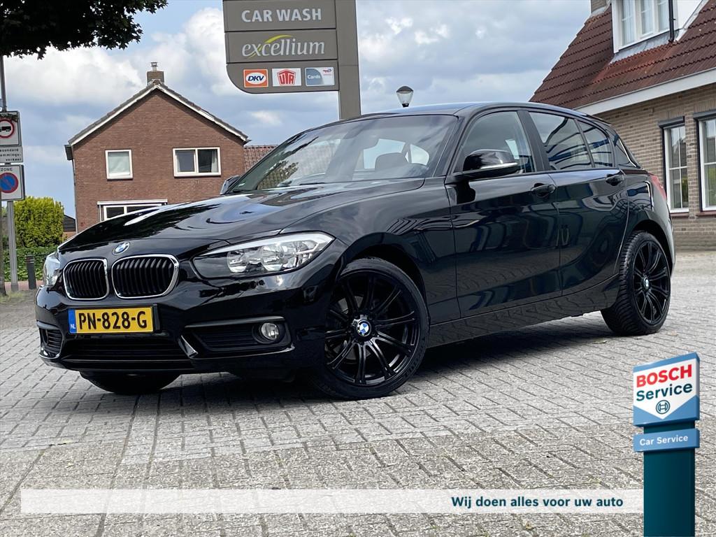 BMW 1-Serie 116I M-Sport / Stoelverwarming / Trekhaak / Navi, 1-Serie, Euro 6, Zwart, 3 cilinders