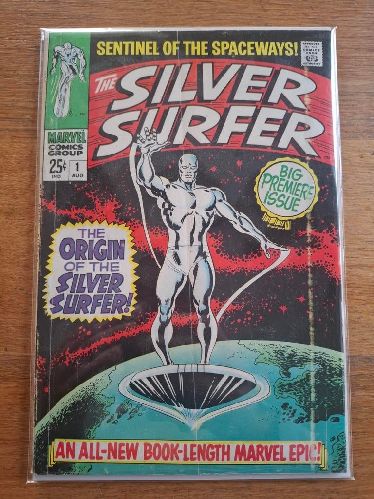 Zga Complete Marvel Silver Surfer Volume 1(1968) #1 t/m #18, Boeken, Strips | Comics, Complete serie of reeks, Ophalen of Verzenden