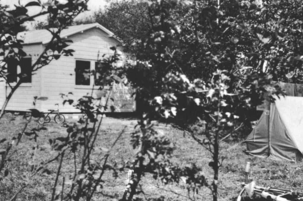 967087 Westerschouwen Zeeland 1966 Bungalow Camping Duinrand, Ophalen of Verzenden, 1960 tot 1980, Gelopen, Zeeland