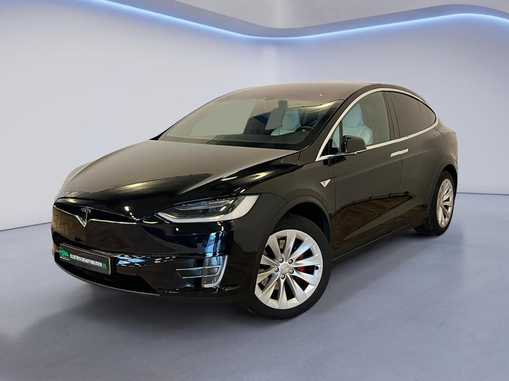 Tesla Model X P90D Performance 7p.|INRUIL MOGELIJK|, Auto's, Automaat, Model X, 124 €/maand, 7 stoelen