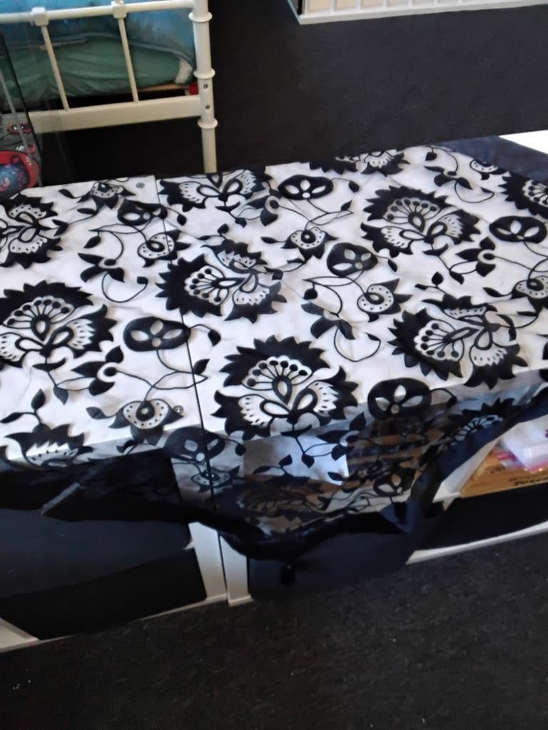 ZWART KANTEN KLEEDJE, Ophalen of Verzenden