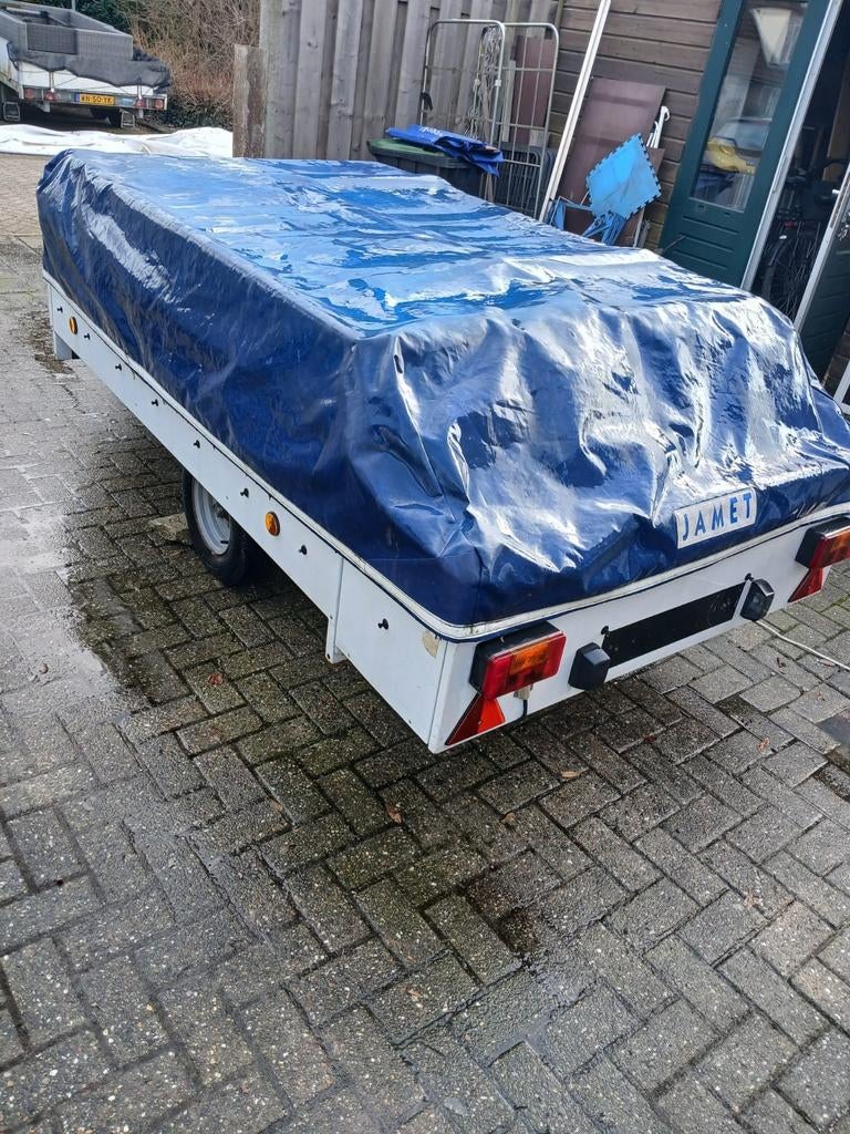 Vouwwagen jamet, Ophalen, Gebruikt