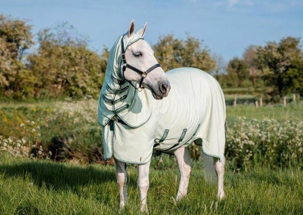 Nieuw Rambo Hoody XL Eczeemdeken / Vliegendeken 7'6, Dieren en Toebehoren, Paarden en Pony's | Dekens en Dekjes, Nieuw, Deken