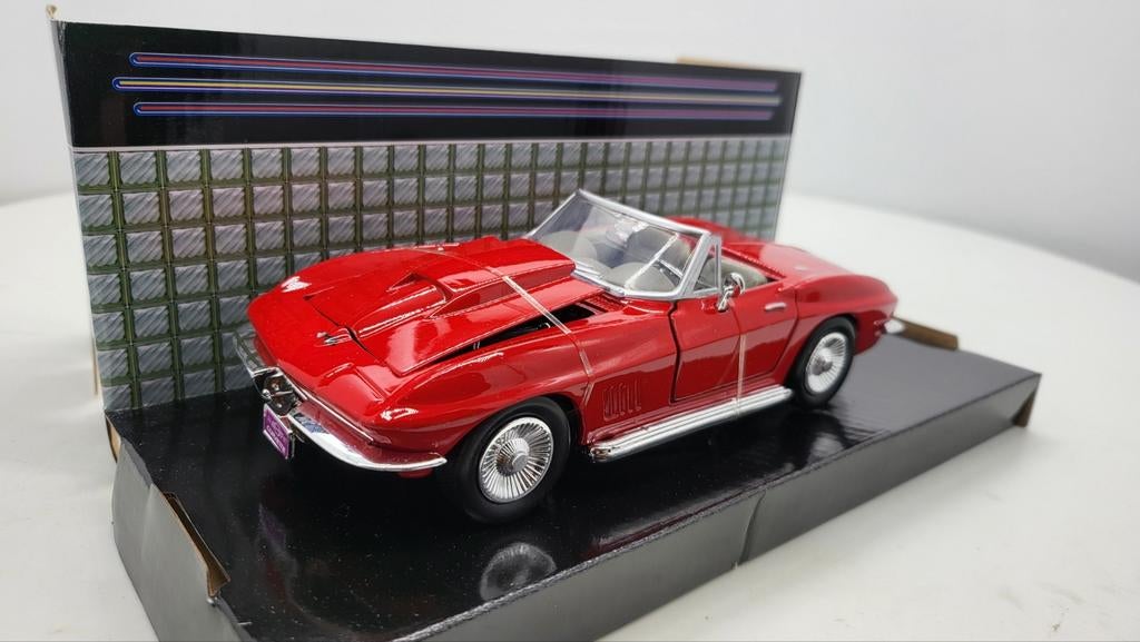 Chevrolet Corvette Cabriolet 1967 rood, Ophalen of Verzenden, Nieuw, Auto, Overige merken