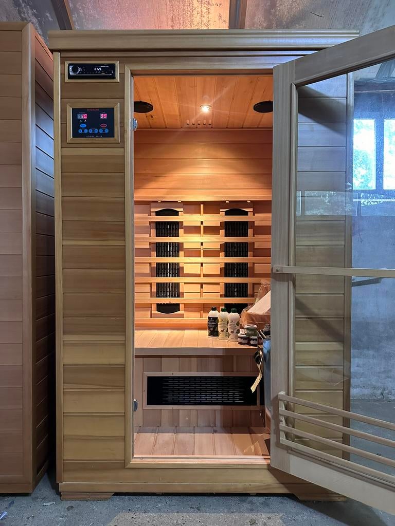 COMBI SAUNA | INFRAROOD & FINSE SAUNA | PAAS VERHUIS DEAL 🐣, Info@inner-stillness.nl, Verzenden, Fins of Traditioneel, 7665VB