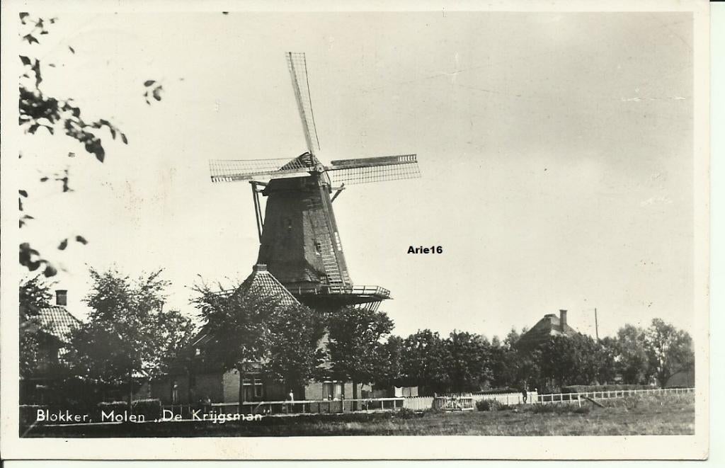 Blokker, Verzenden, 1940 tot 1960, Gelopen, Noord-Holland
