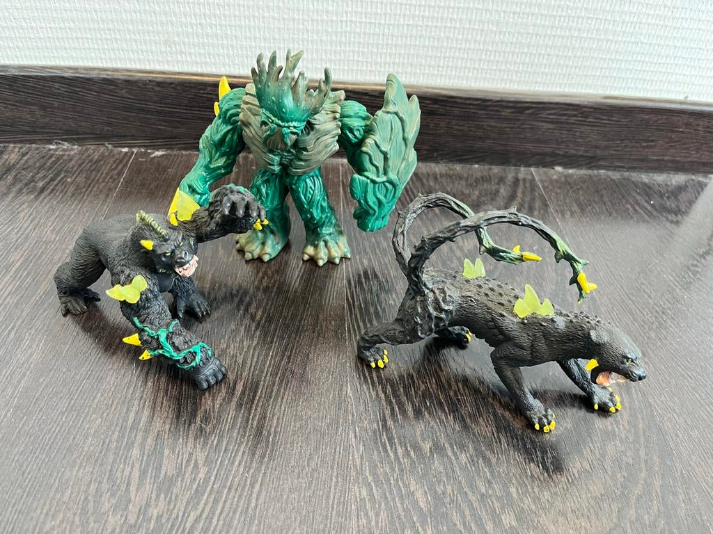 Schleich ELDRADOR CREATURES Jungle World Figuren Set, Ophalen of Verzenden, Gebruikt