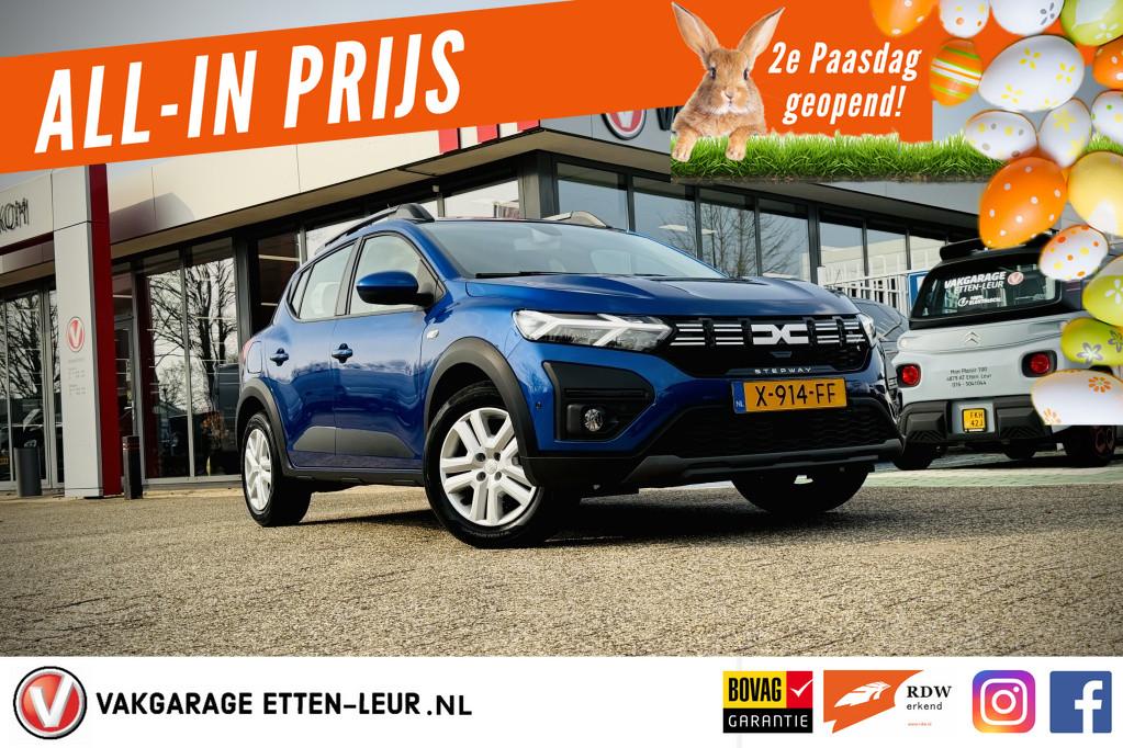 Dacia SANDERO Stepway 1.0 TCe 90PK Express | CAMERA | AIRCO, Automaat, 12 maanden, Stof, Euro 6