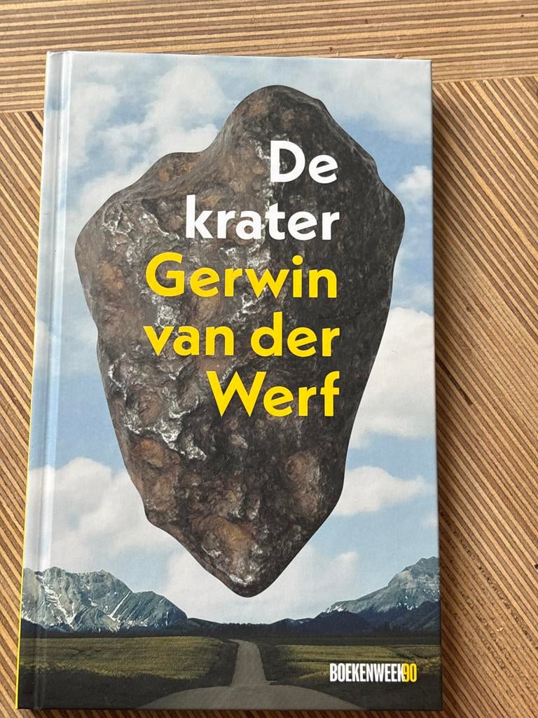 De krater - Gerwin van der Werf (Boekenweek90), Ophalen of Verzenden, Nieuw