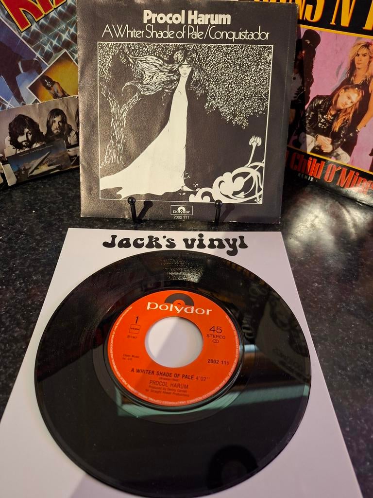 Procol Harum - A Whiter Shade of Pale / Conquistador 1981, Ophalen of Verzenden, Zo goed als nieuw, Overige formaten