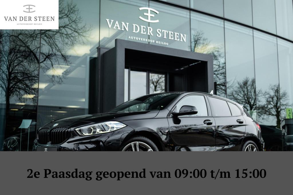 BMW 1-serie 118i M Sport | Stuurwielverwarming, Gebruikt, Lichtsensor, Zwart, Bedrijf
