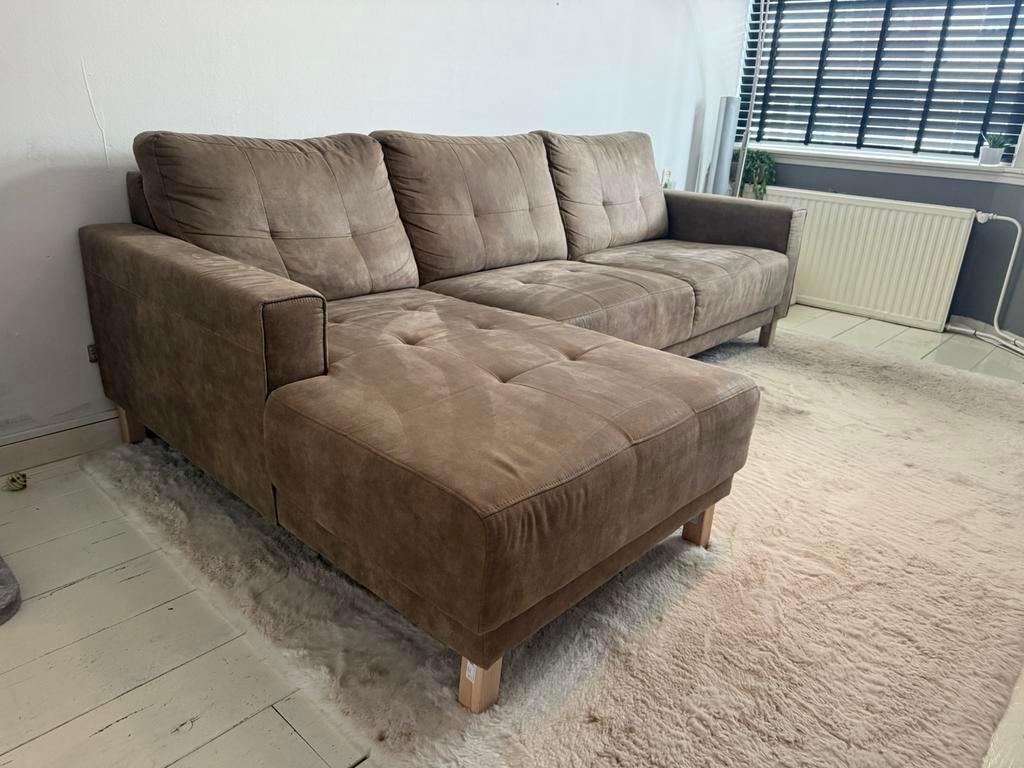 V.I.P Hoekbank - Nette staat - L Vorm Links, Ophalen, Zo goed als nieuw