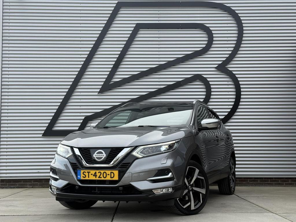 Nissan Qashqai 1.2 Tekna + 2e Eigenaar|Navi|Pano|360 Camera|, Auto's, Nissan, Gebruikt, 4 cilinders, 116 pk, Leder