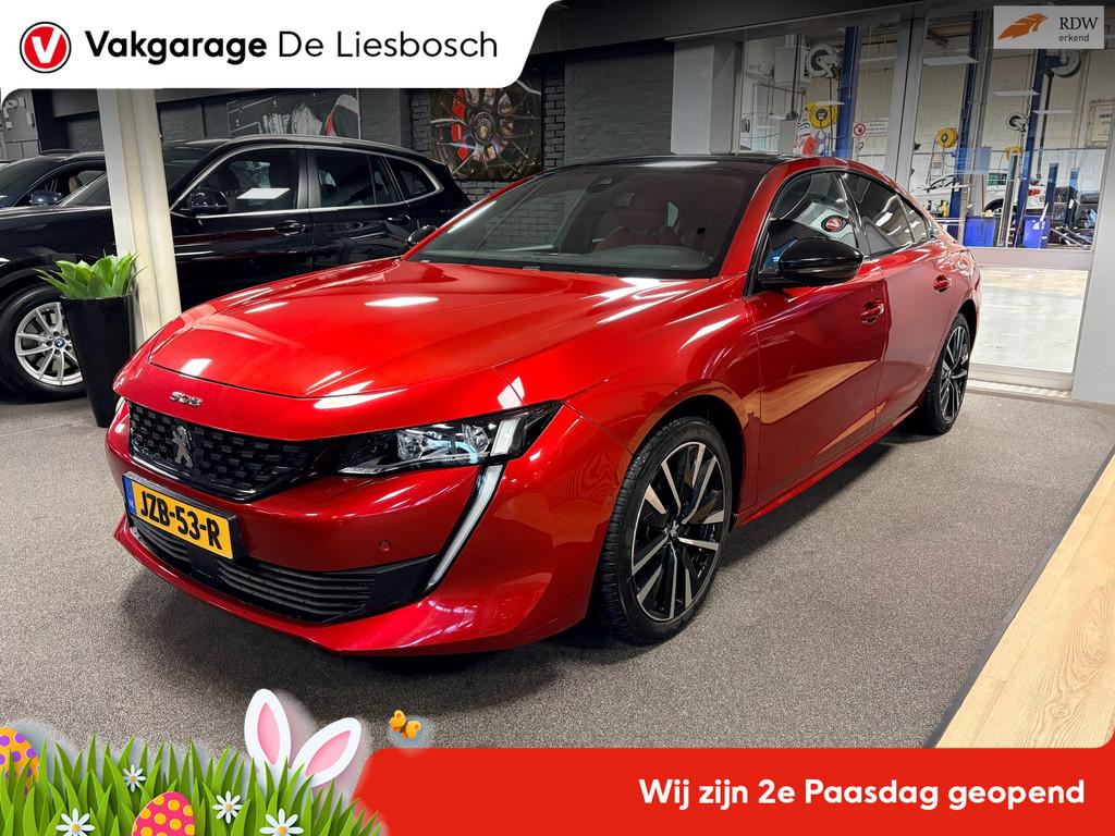 Peugeot 508 1.6 HYbrid GT 225pk Panorama-dak / Leder / Led /, 745 kg, Gebruikt, Euro 6, 4 cilinders