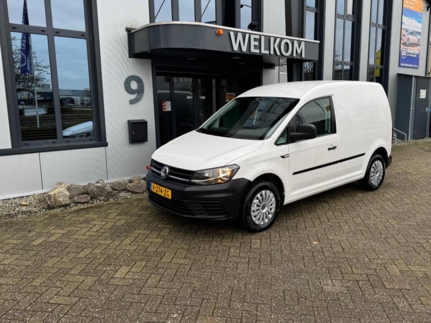 Volkswagen Caddy 2.0 TDI met BMT L1h1 102pk 2019, Auto's, Stof, 74 pk, 4 cilinders, Volkswagen