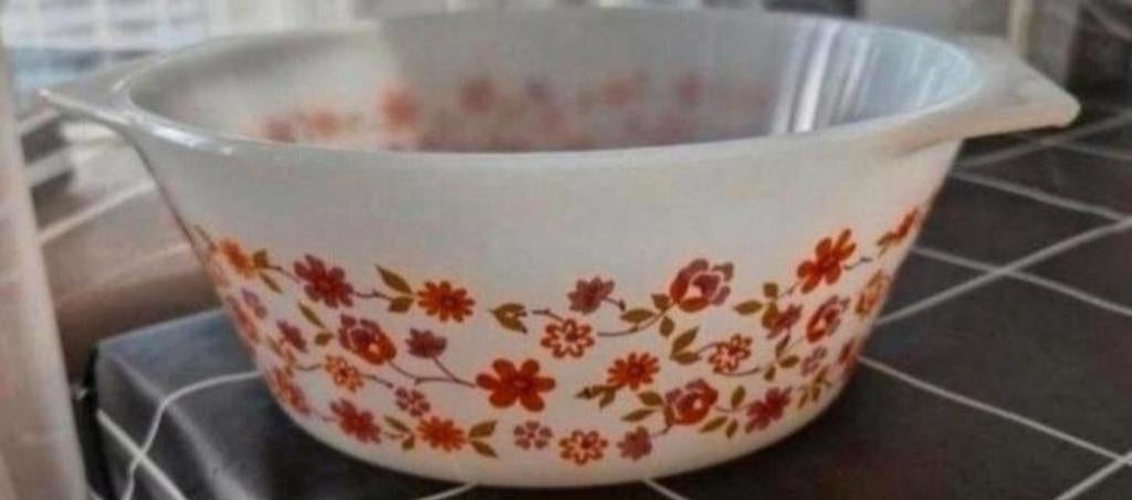 Ovenschaal Arcopal Scania, Ophalen of Verzenden, Zo goed als nieuw, Rond, Glas