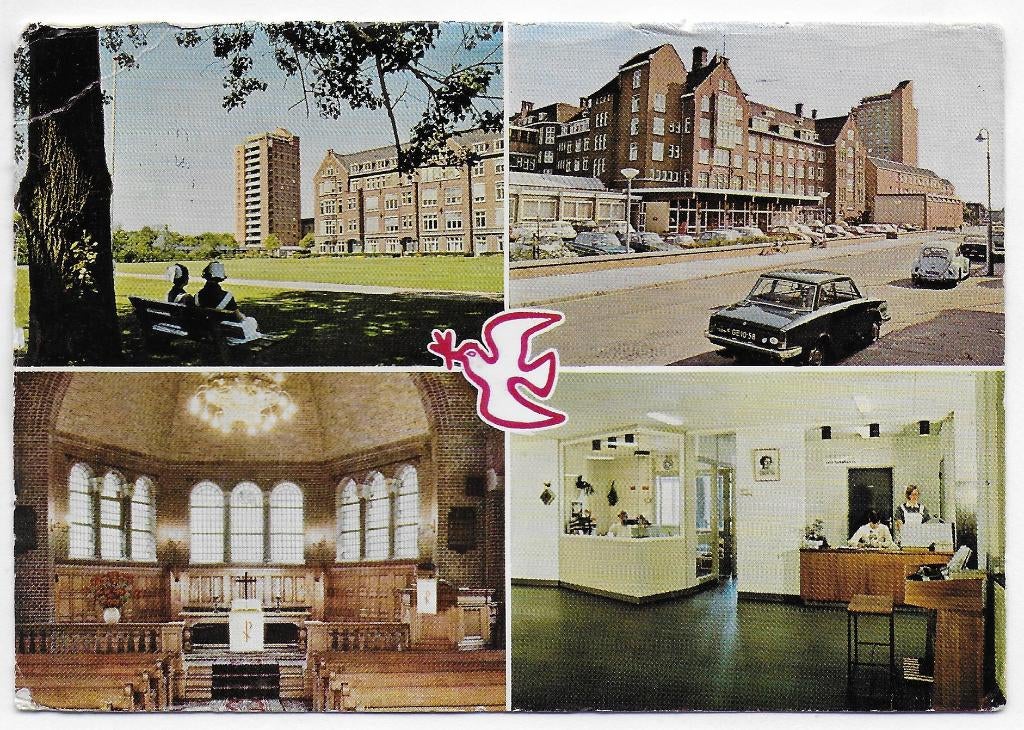 Hoorn s - Gravenhage Bronovo gelopen Ansichtkaart B2780, Ophalen of Verzenden, 1960 tot 1980, Gelopen, Zuid-Holland