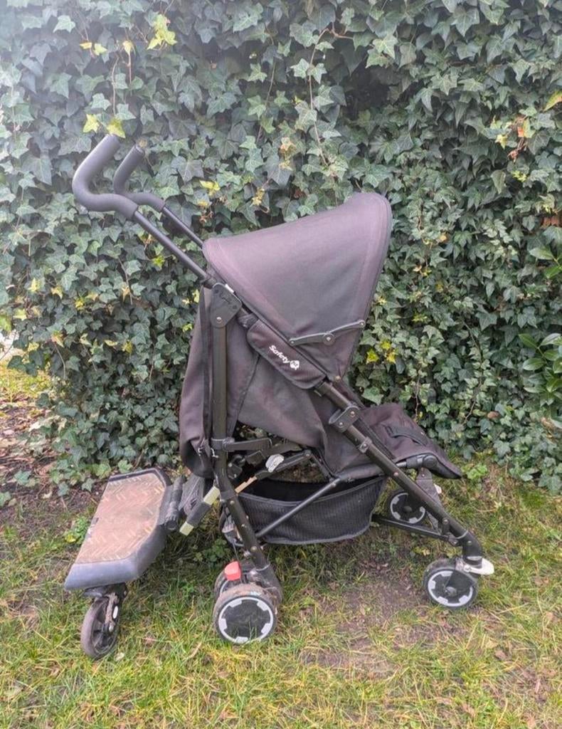 Buggy met meerijdplankje, Kinderen en Baby's, Buggy's, Ophalen