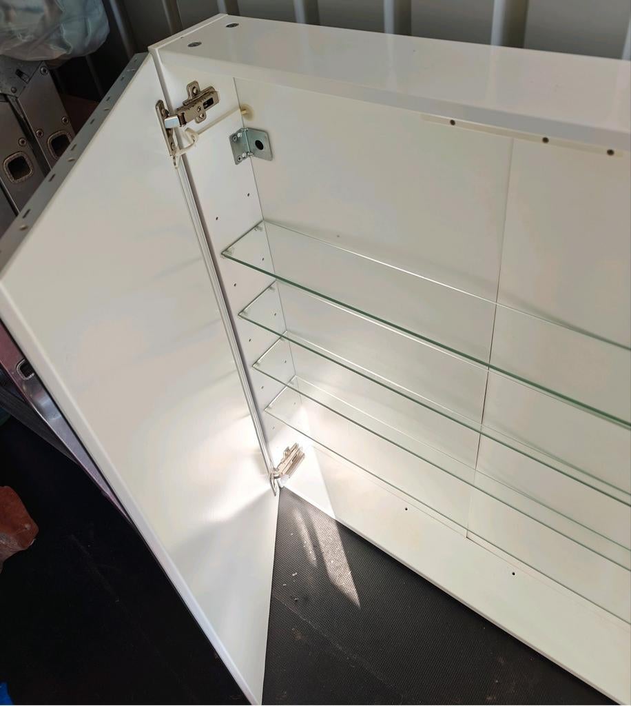 IKEA Spiegelkast met verlichting, Ophalen, Spiegelkast, 50 tot 100 cm, Minder dan 25 cm