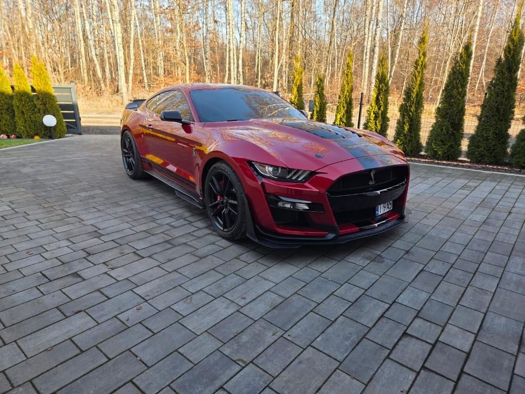 Ford Muatang Shelby GT500, Auto's, Automaat, Euro 5, Achterwielaandrijving, Zwart