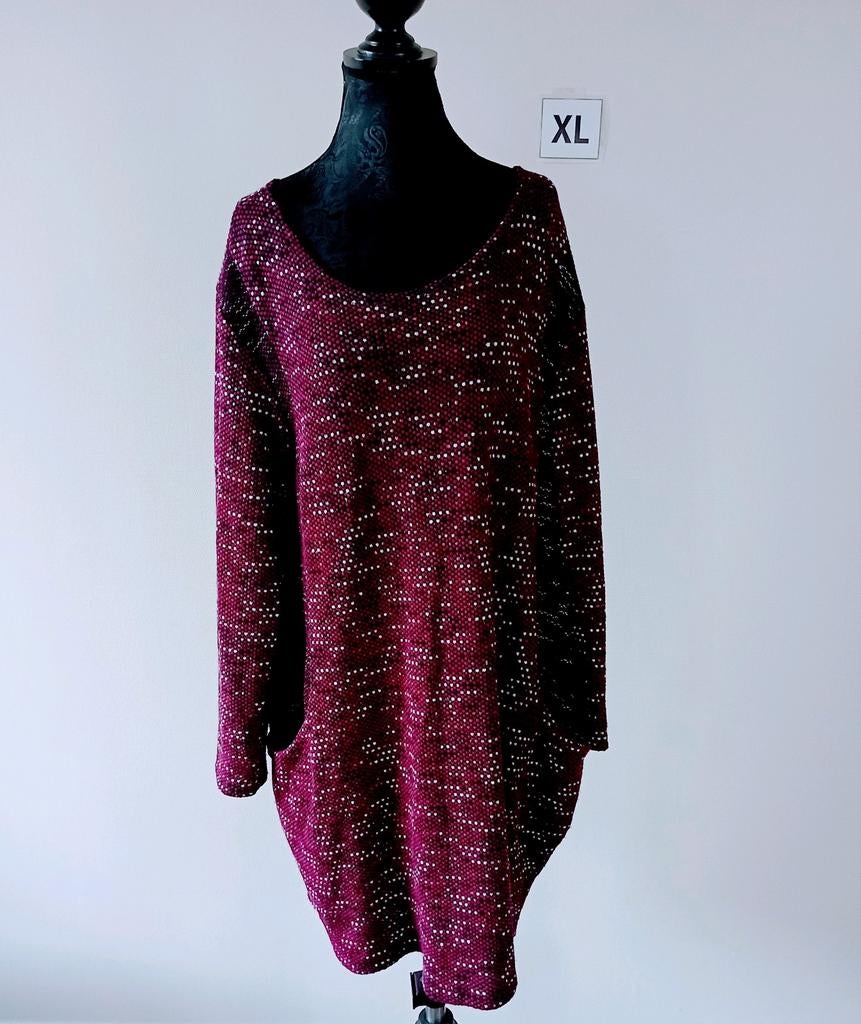 Trui. Lange jurk. Roze. Maat XL, Ophalen of Verzenden, Zo goed als nieuw, Roze, Jurk