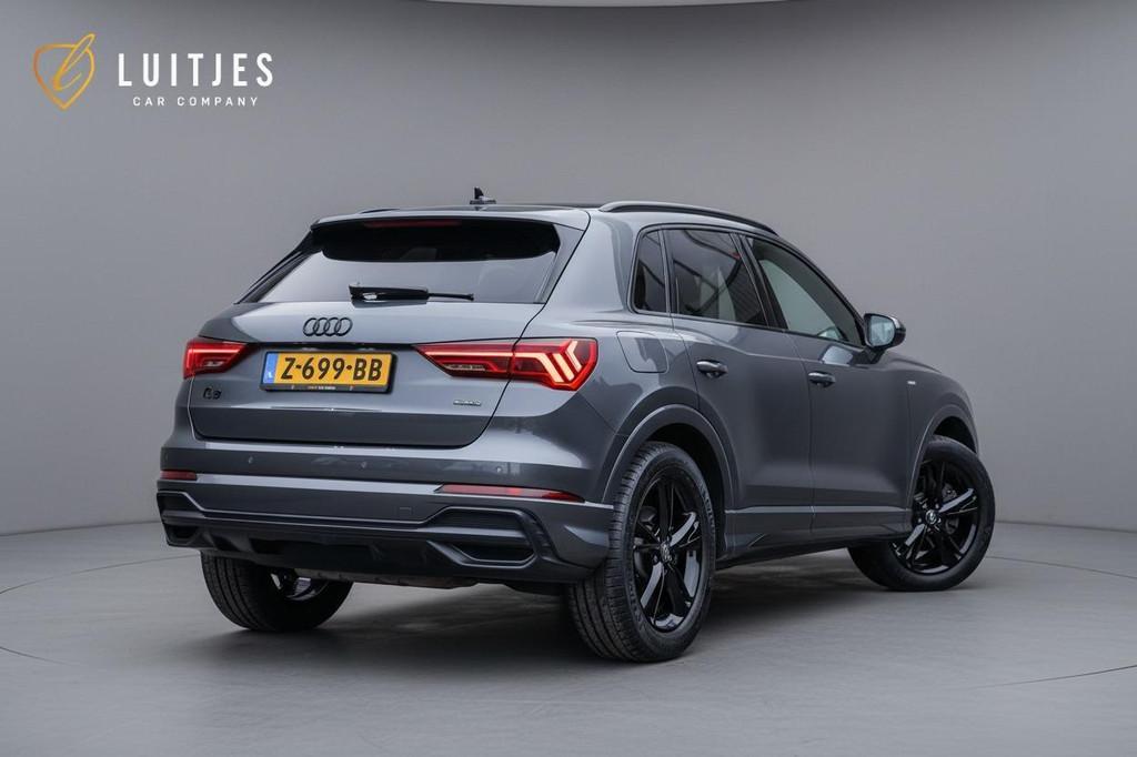 Audi Q3 40 TFSI 2.0L 190pk quattro S-line I Virtual-cockpit, Auto's, Automaat, Gebruikt, 1984 cc, Leder en Stof