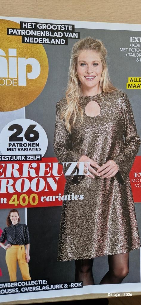 Knipmode november 2022, Ophalen of Verzenden