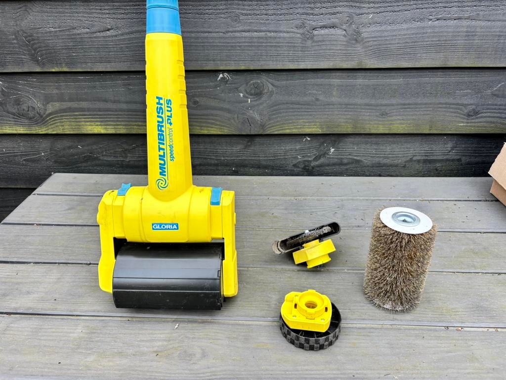 Gloria Multibrush plus terras en voegenreiniger, Ophalen, Zo goed als nieuw