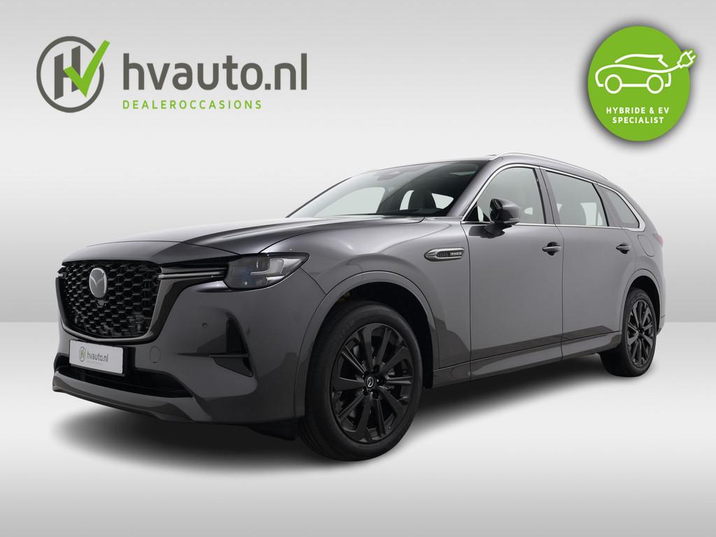 Mazda CX-80 2.5 E-SKYACTIVE 327PK HOMURA AWD AUT | Panoramad, Auto's, Mazda, Automaat, Gebruikt, 4 cilinders, Bedrijf